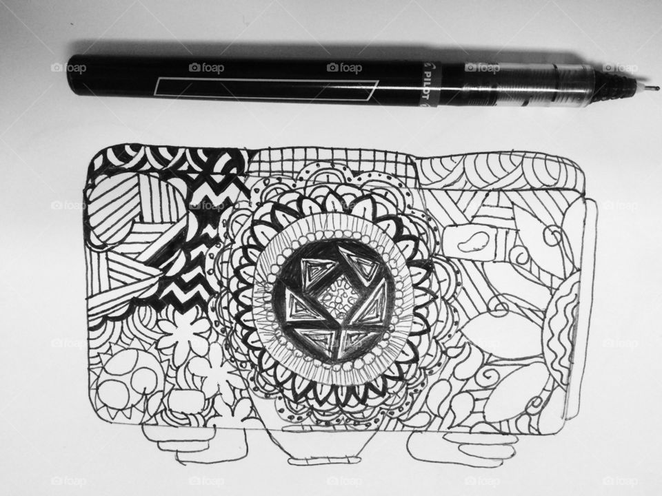 Zentangle art