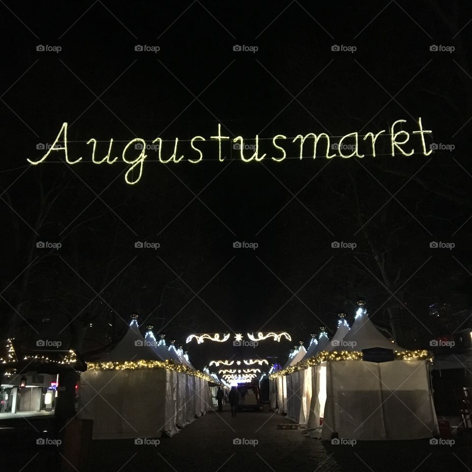 Augustusmarkt in Dresden 