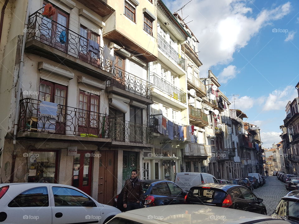 Balconies in Lisbon