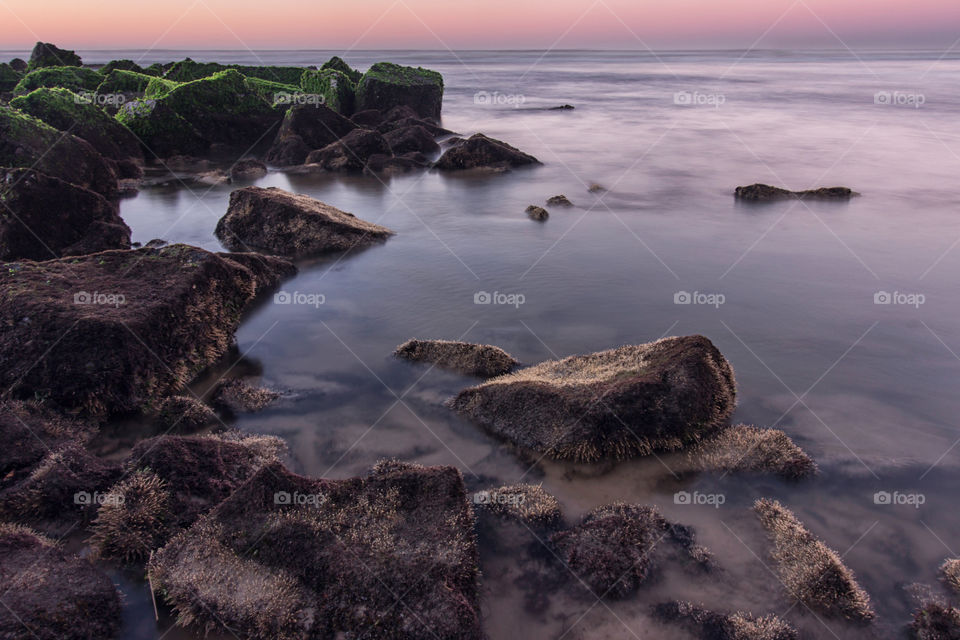 Sunrise on the beach