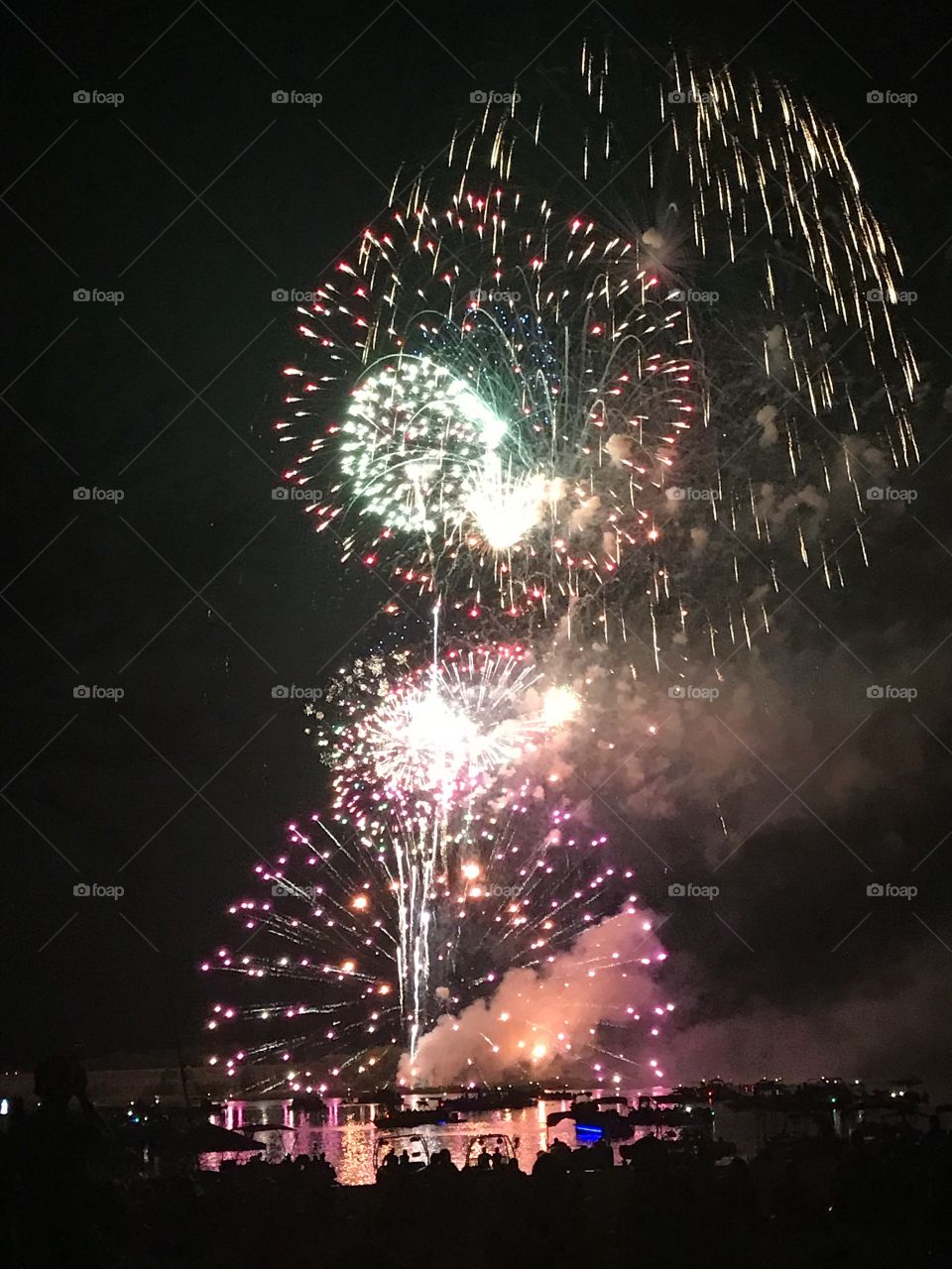 4th of July fireworks 2018. I love living in the land of the free! Heber Springs, AR