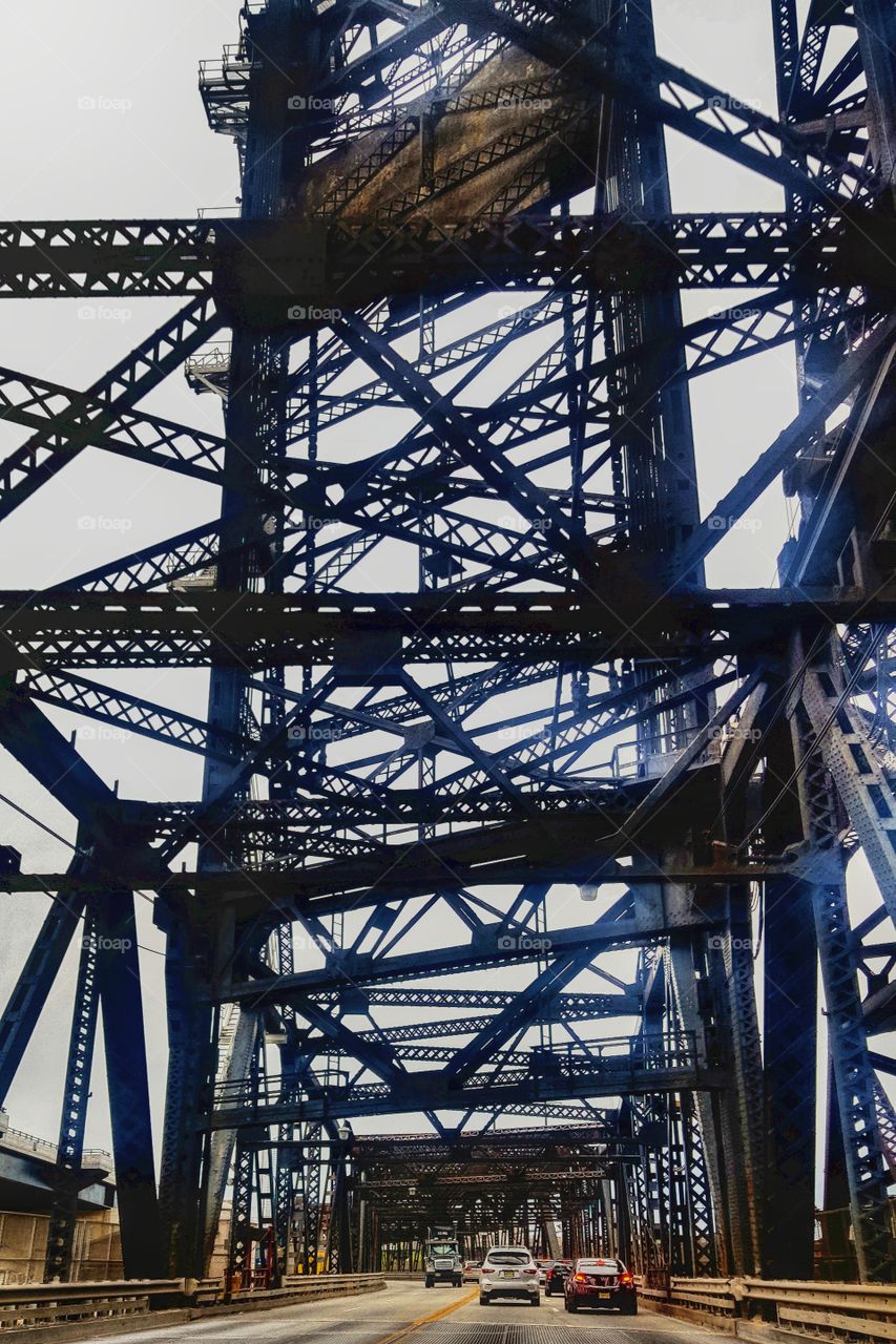 Bridge, Steel, No Person, Construction, Iron
