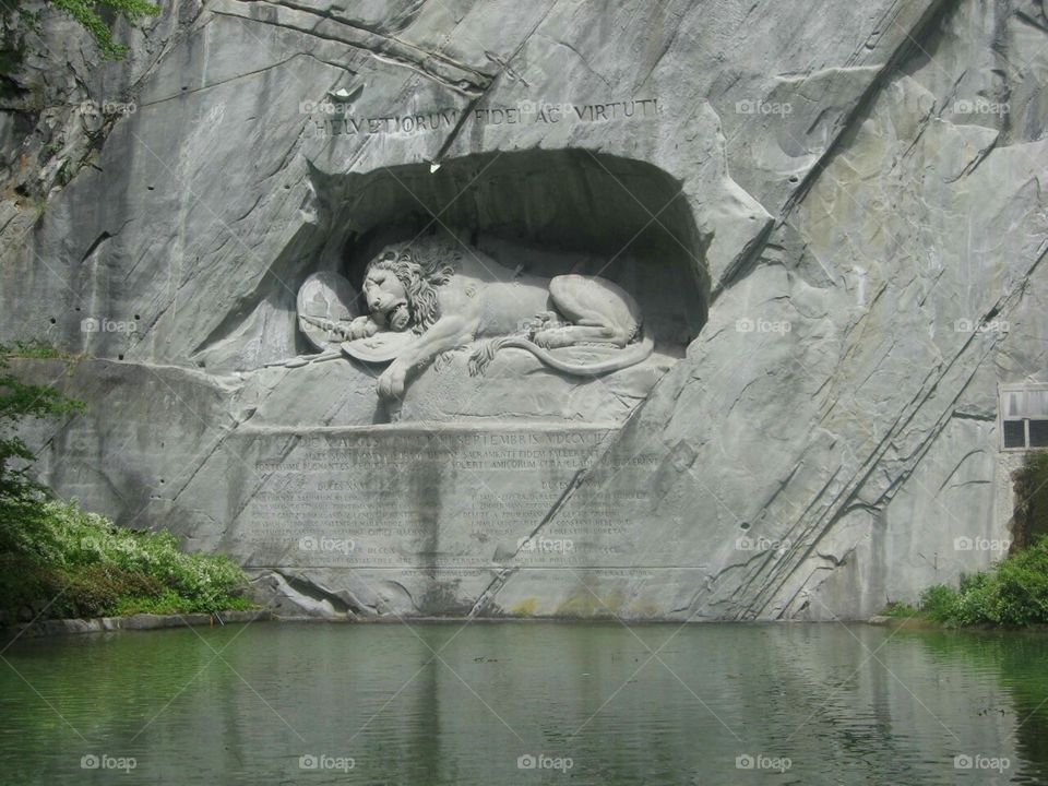 Stand in front of Lion of Lucerne and you too will cry at most mournful and moving piece of stone in the world.