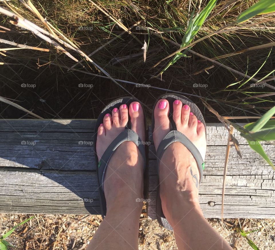 Beach feet