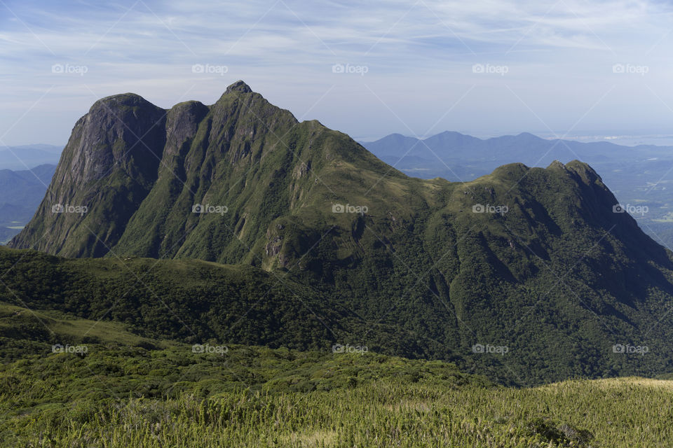 Pico Parana mountain near Curitiba.