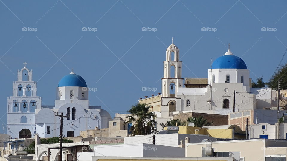 Greece Santorini Church. Greece Santorini Church