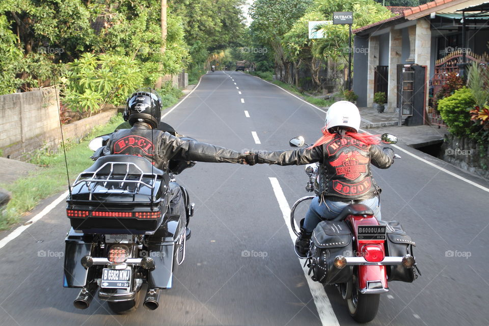 My Prestigious Moment With My Lovely Daughter Tiffany and Harley Davidson