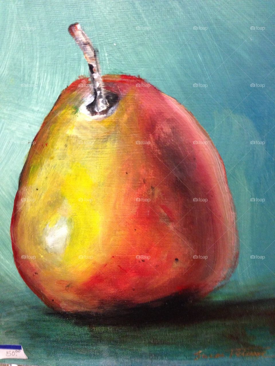 Pear painting