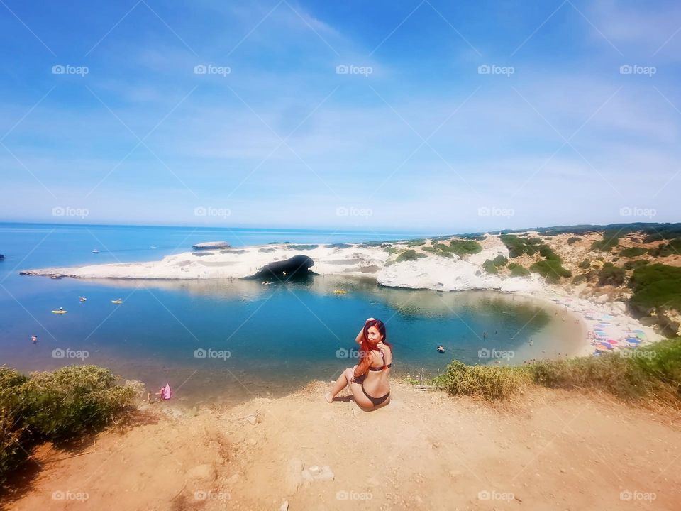 S'ARCHITTU in Sardinia ❤️🌊