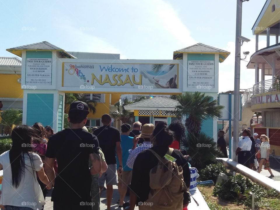 Welcome to Nassau ! Bahamas !