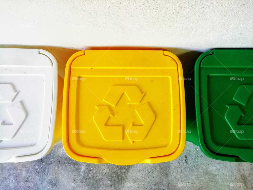 Recycling bins must be everyone's color love