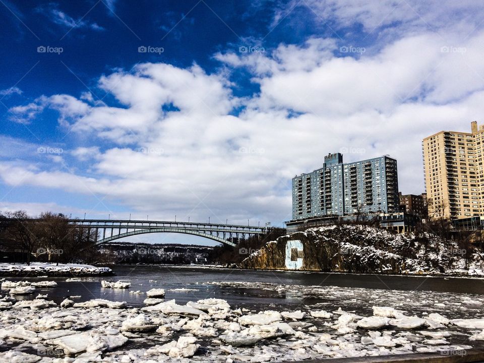 NYC ice floats