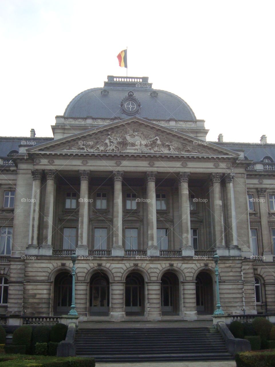 The Royal Palace. Brussels, Belgium. 