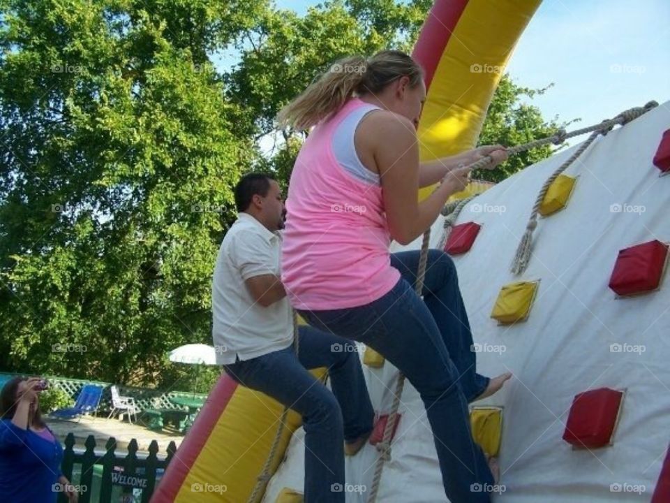 Bounce House Race