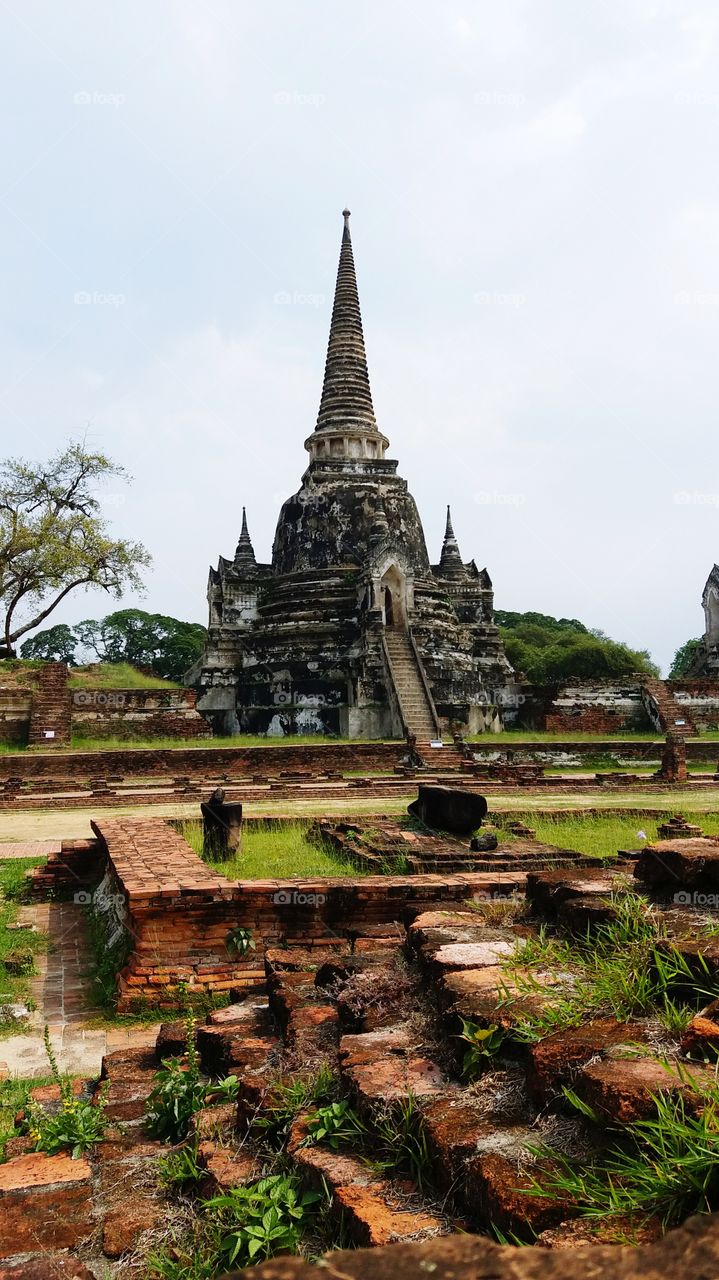 Pagoda at Ayuttaya