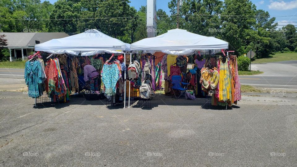 Gypsy Clothing Tent Sale