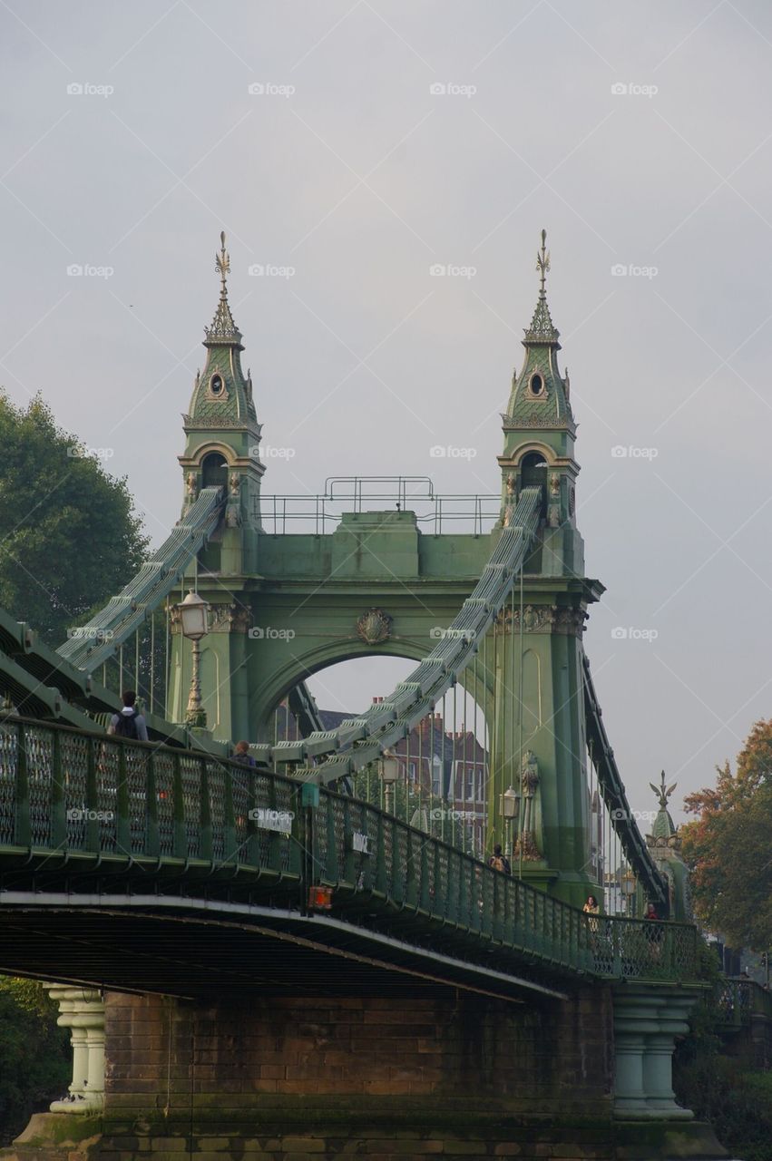Bridge over the river Thames in London