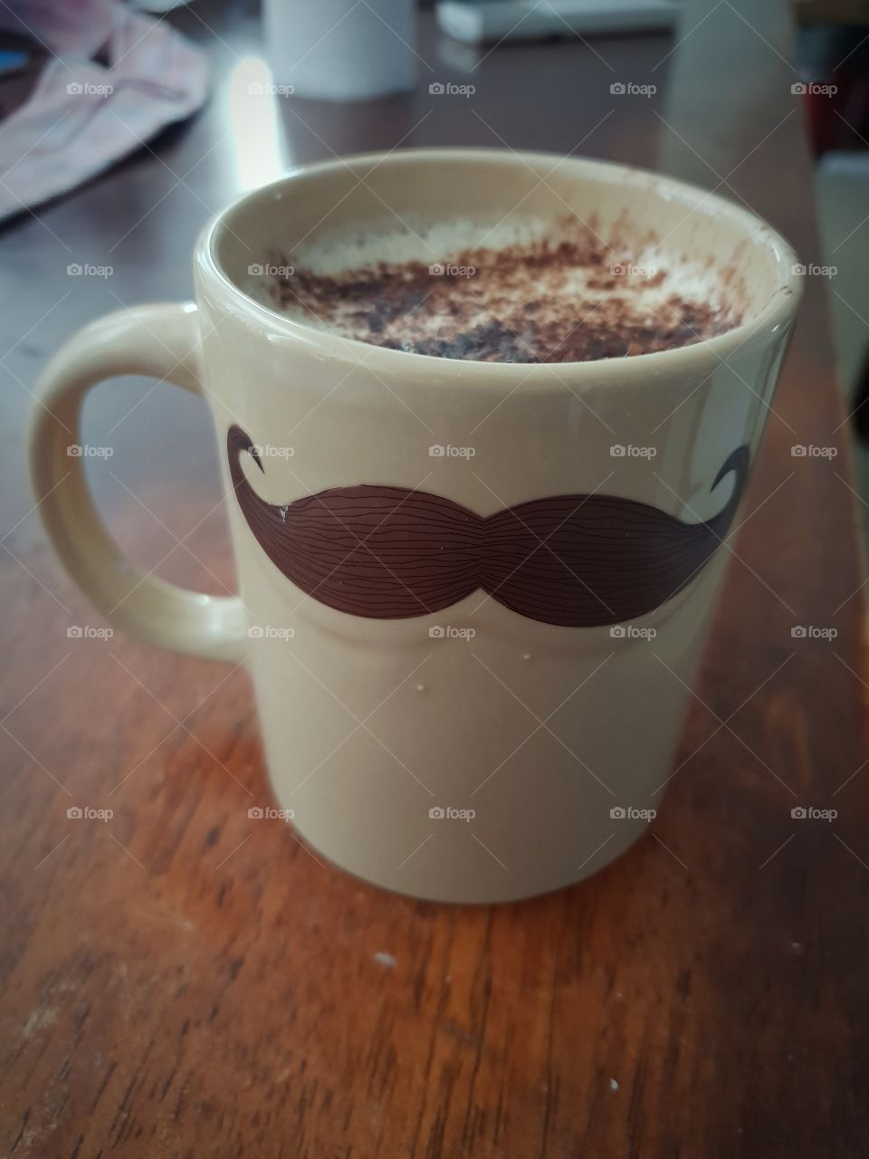 Moustache for more Coffee