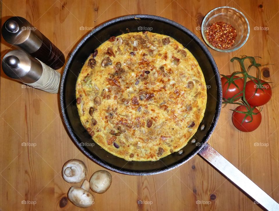 Spanish omelette