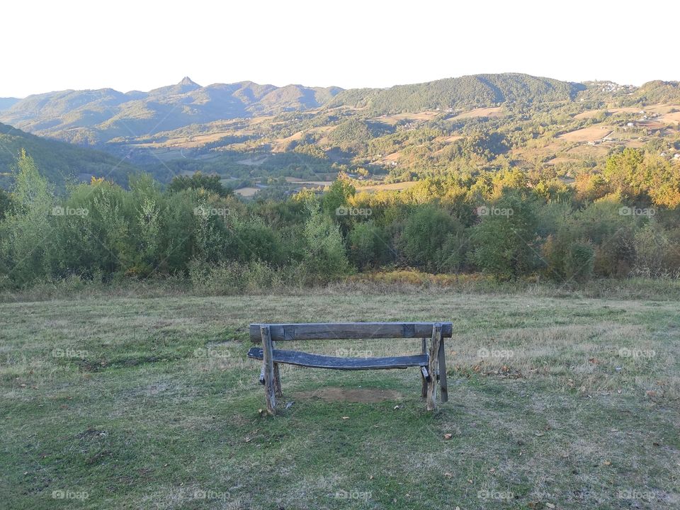 ideal place for rest mountain Rudnik Serbia