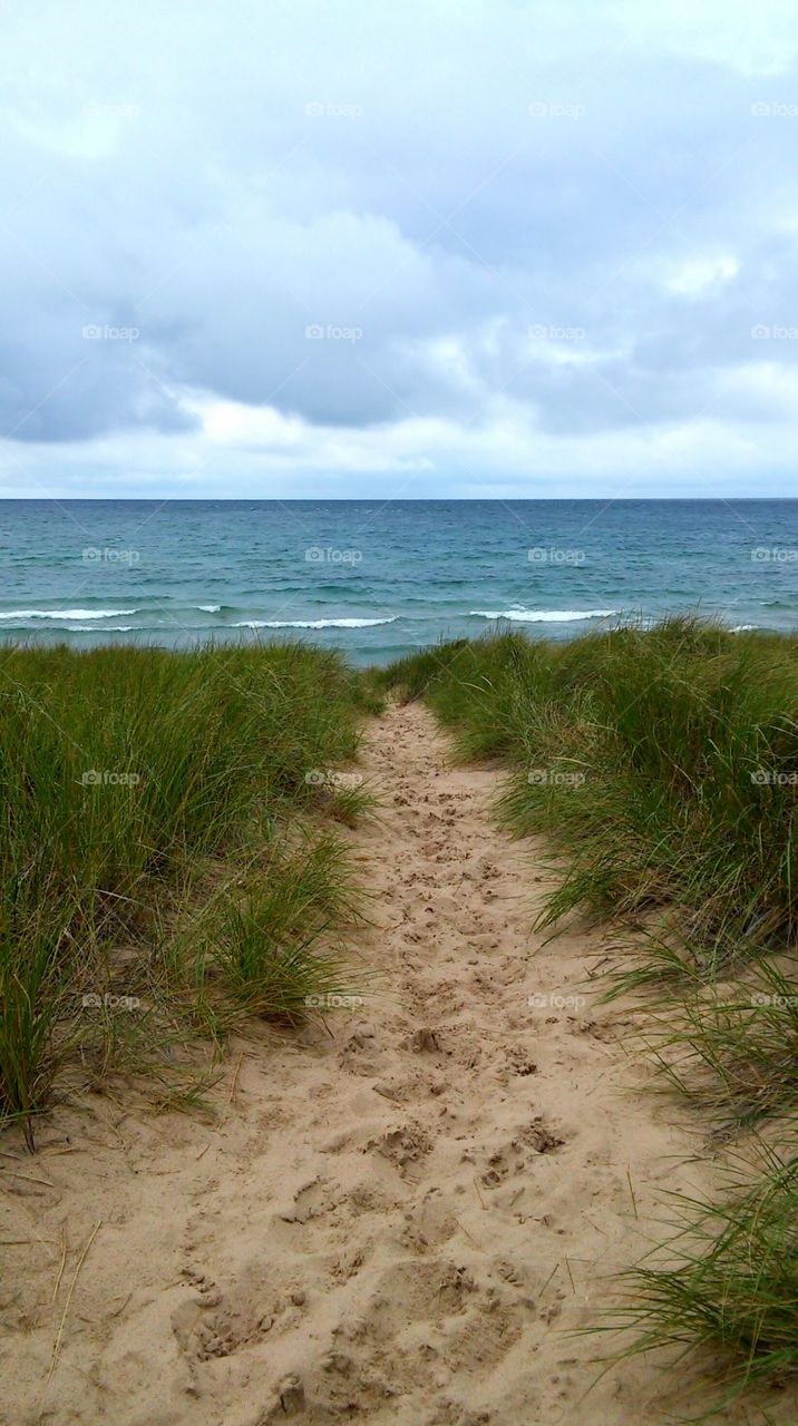 Path to the big lake