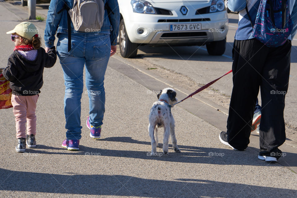 Family walk