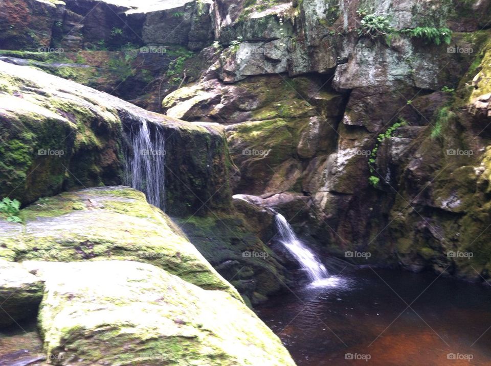 New England waterfall