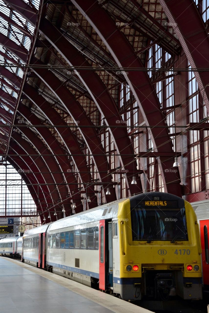 Train station of Antwerp