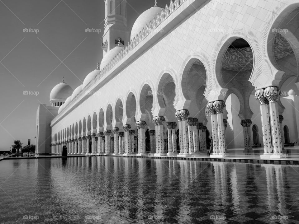 Sheikh Zayed Grand Mosque Center. Abu Dhabi.