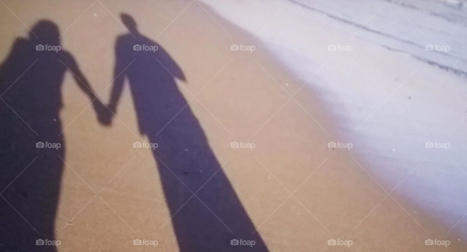 walking shadow