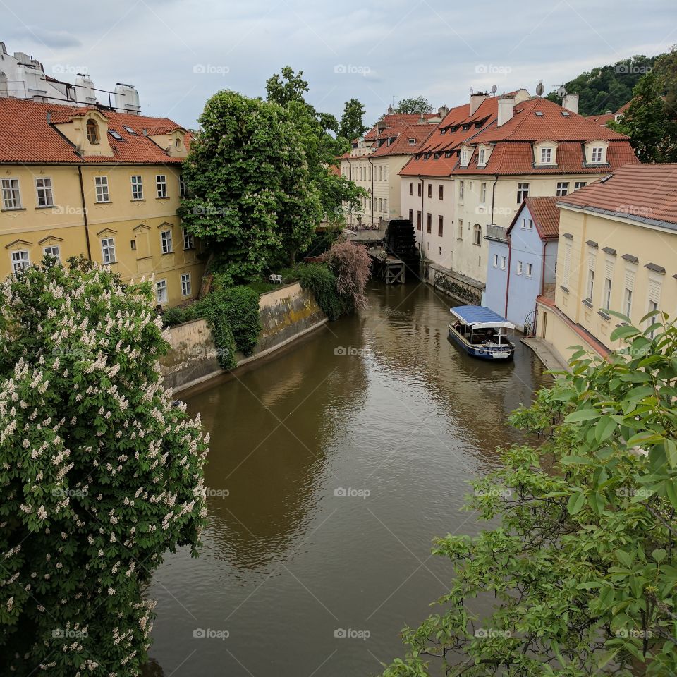 Prague from the bridge