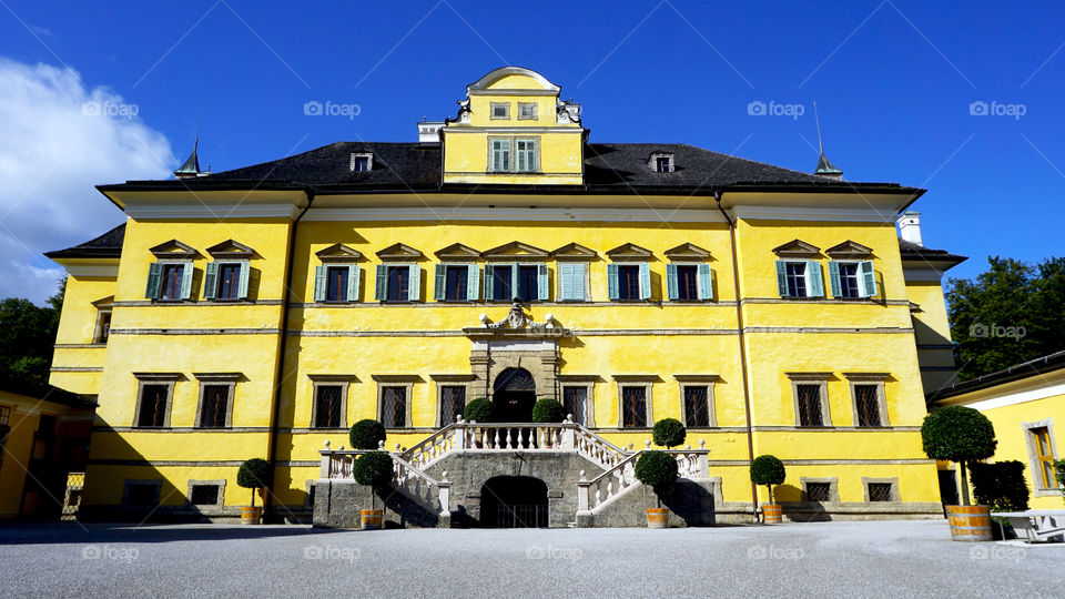 Hellbrunn palace in Salzburg, Austria 