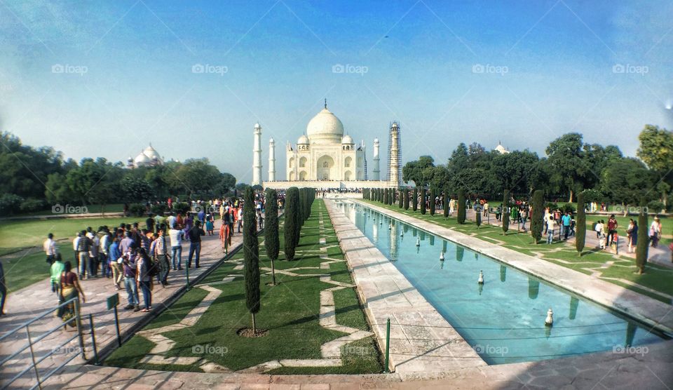 The fascinating of Taj Mahal