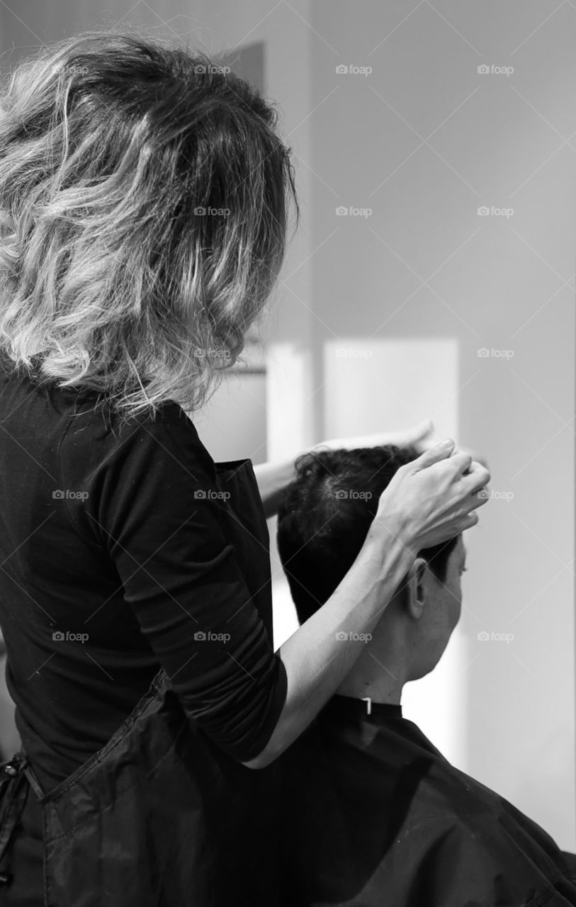 Hairdresser and costumer