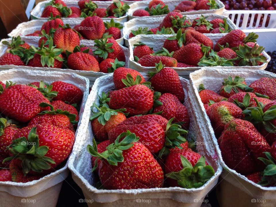 Close-up of strawberries