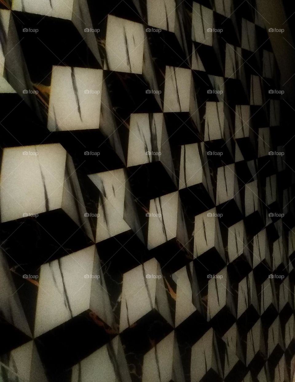 like a neatly arranged pile of cubes