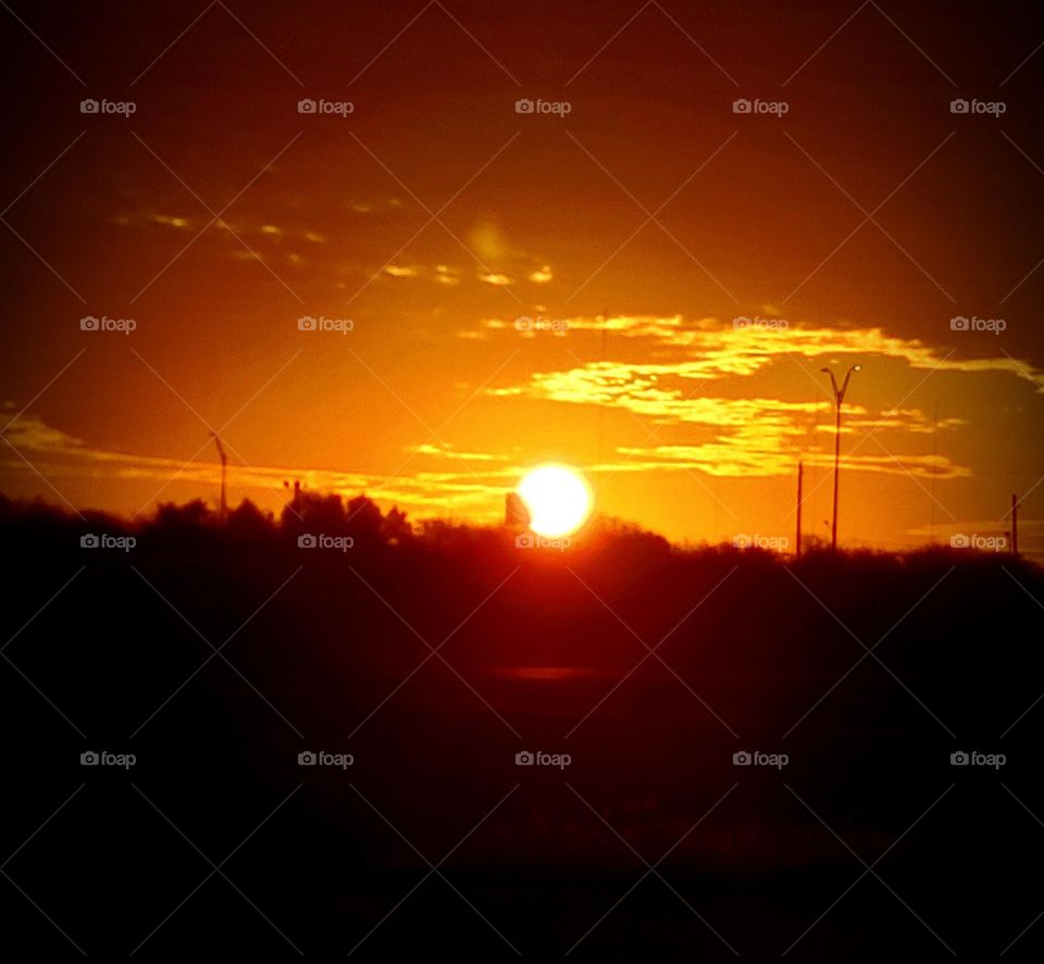 Sunset over the Lone Star State 🇨🇱