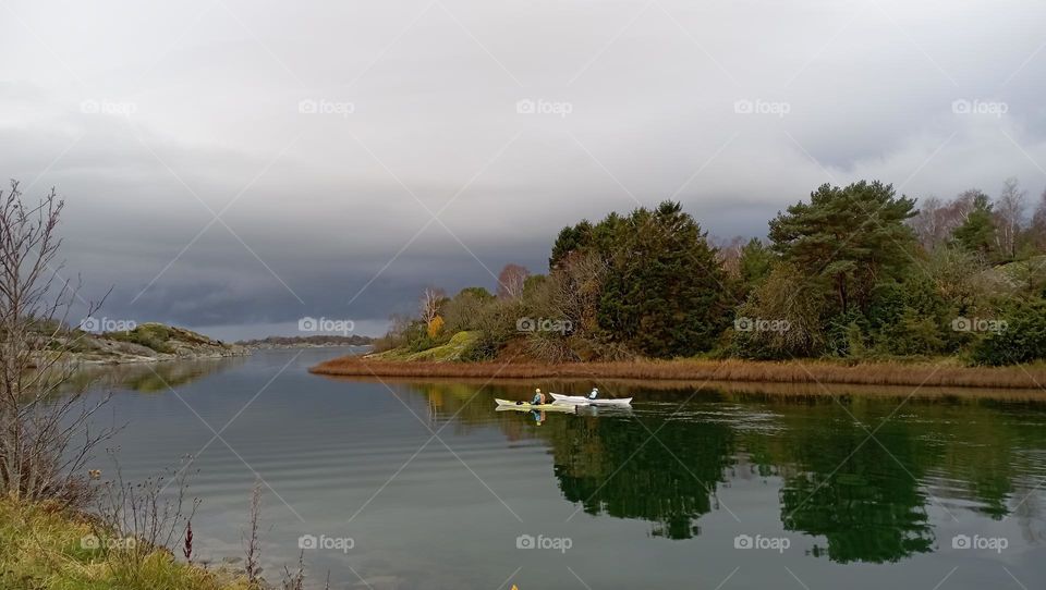 Kanotister i November