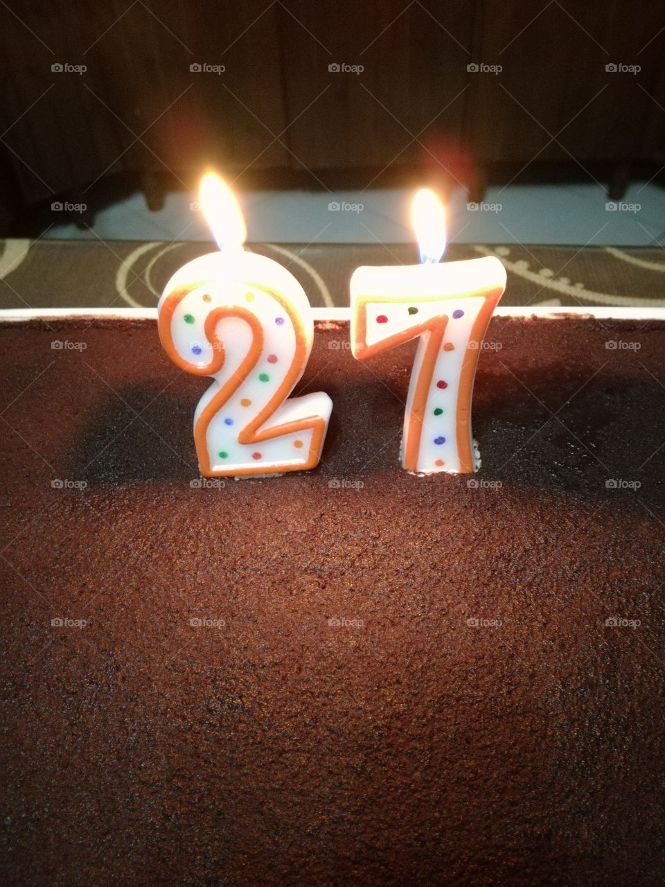 Birthday
27
27th
Cake 
Chocolate
coffee
light
candles