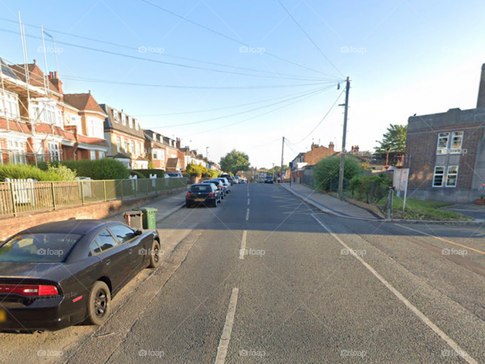 Quiet little neighborhood in England