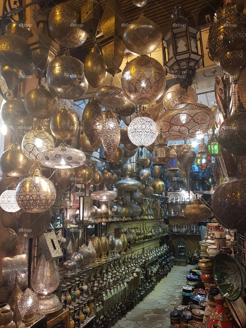 Moroccan lamps
