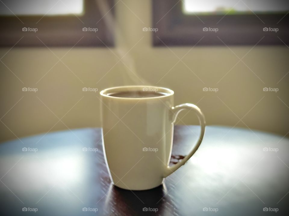 Morning refreshment coffee for a good day to start