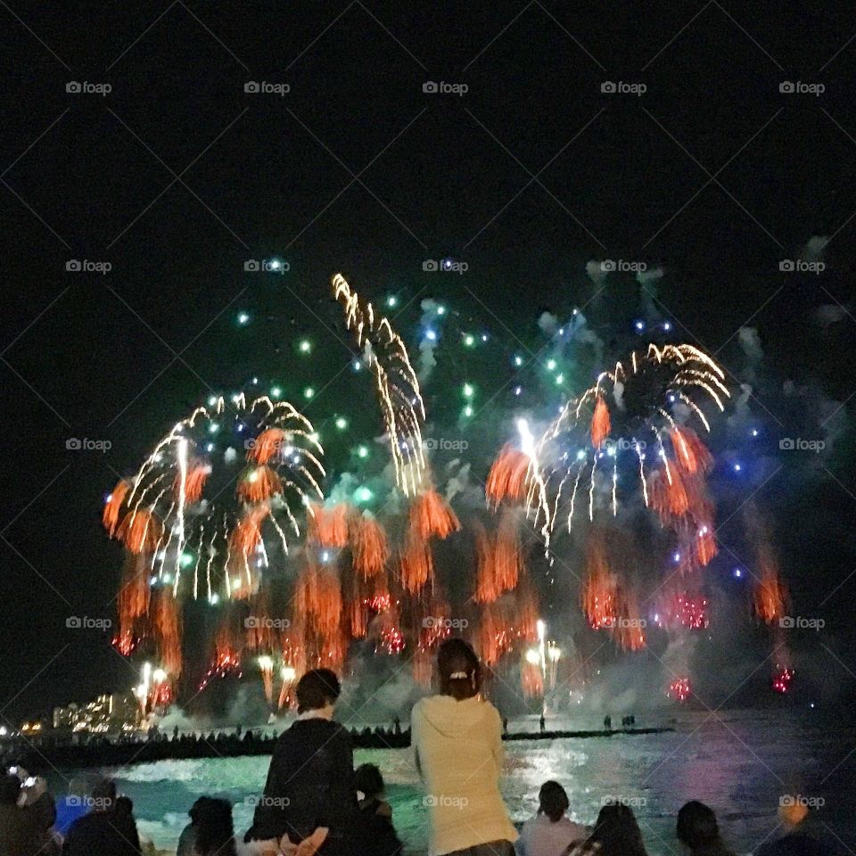 The Spectacular Nagaoka Fireworks at Honolulu Festival 2016