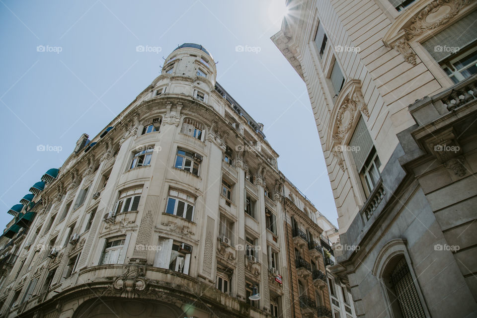 Buildings in the city