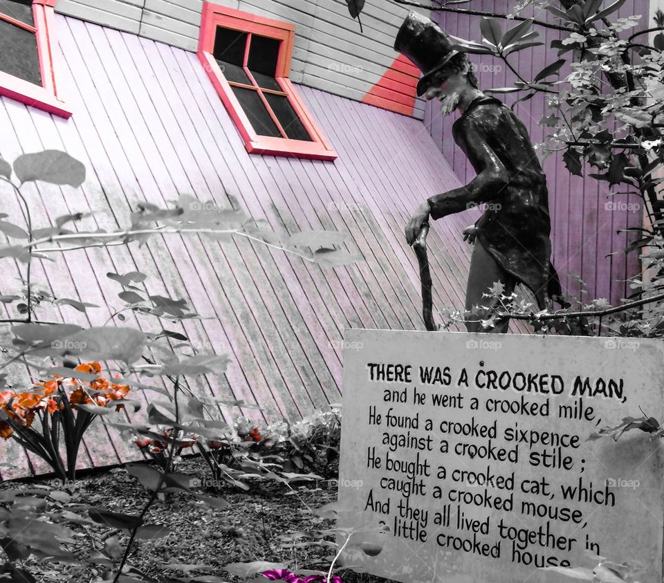 There was a crooked man