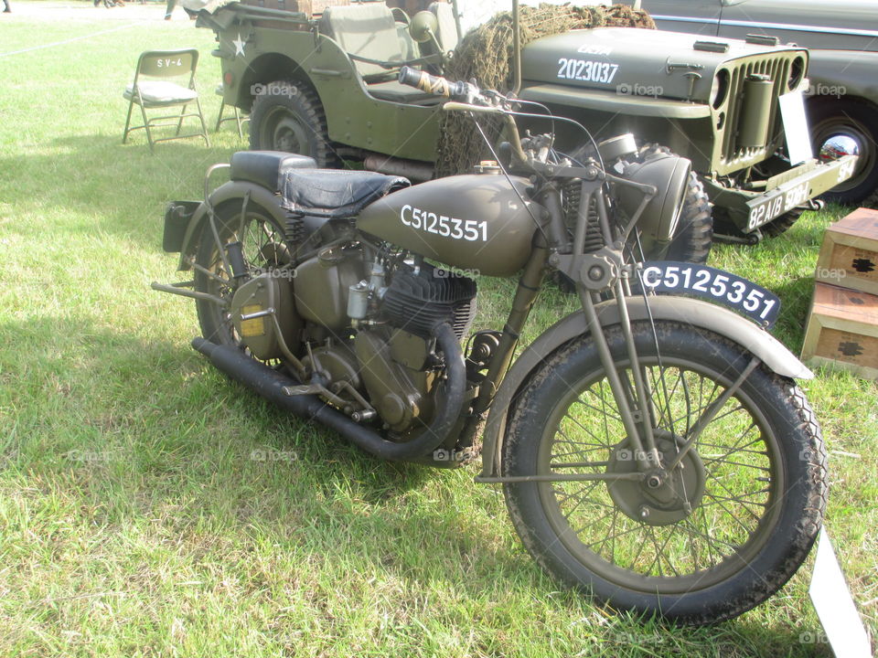 WWII motorcycle