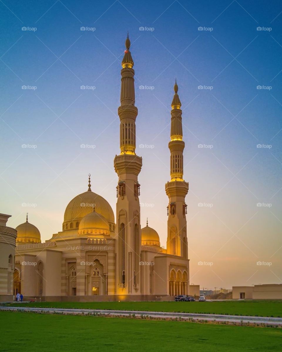 Arabian mosque. 