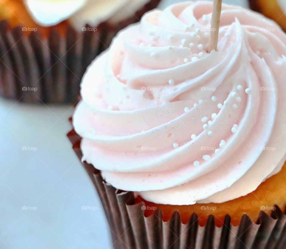 Cupcake close up 