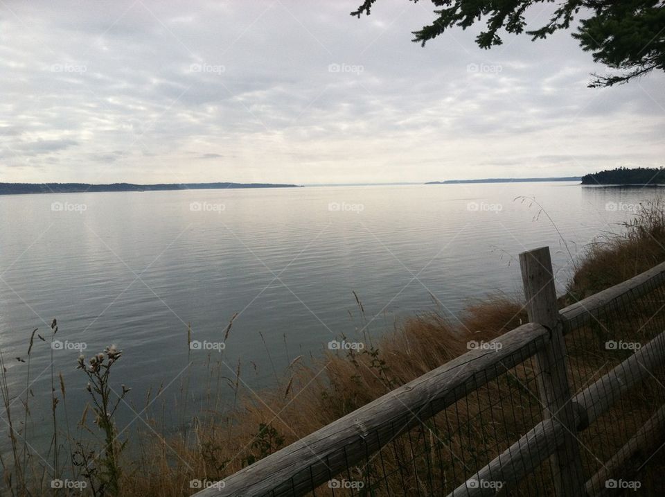 View from Marrowstone Island, WA