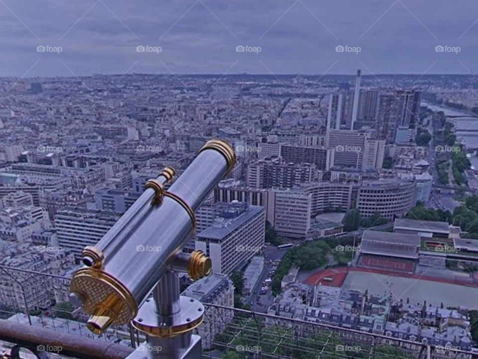 Paris, view from the Tour Eiffel